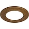 Ekena Millwork Holmdel Medallion (Canopies up to 12 7/8"), 20 7/8"OD x 12 7/8"ID x 1"P, Smokey Topaz Crackle CM20HOSTC - alternate 3